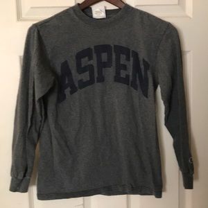 Champion size small gray long sleeve aspen shirt
